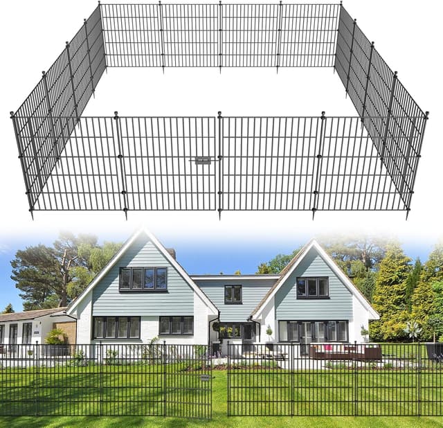 Imagen de 15 Panels No Dig Garden Fence 32in en OfertitasTOP