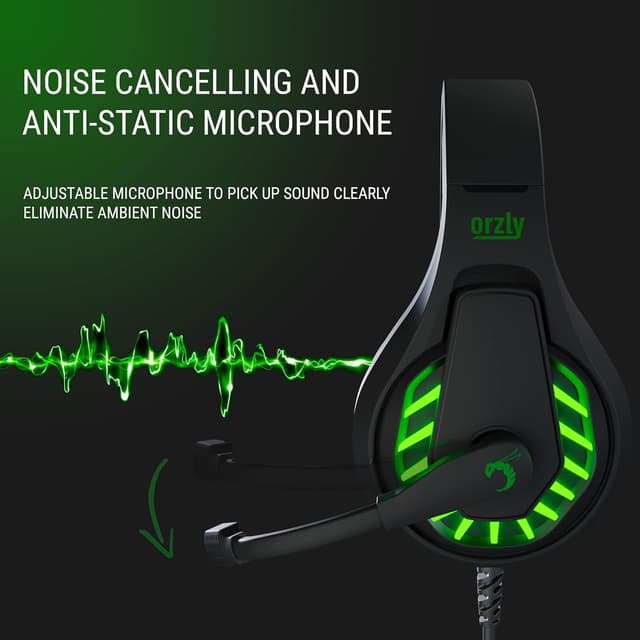 Detalle 2 de Orzly RXH-30 Sagano gaming headset with noise-cancelling mic