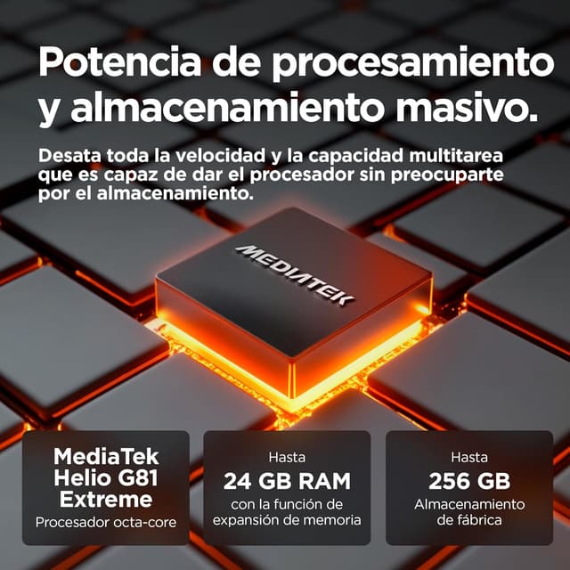 Detalle 2 de Motorola Moto g15 256 GB, 6,72" FHD+ y 50 MP