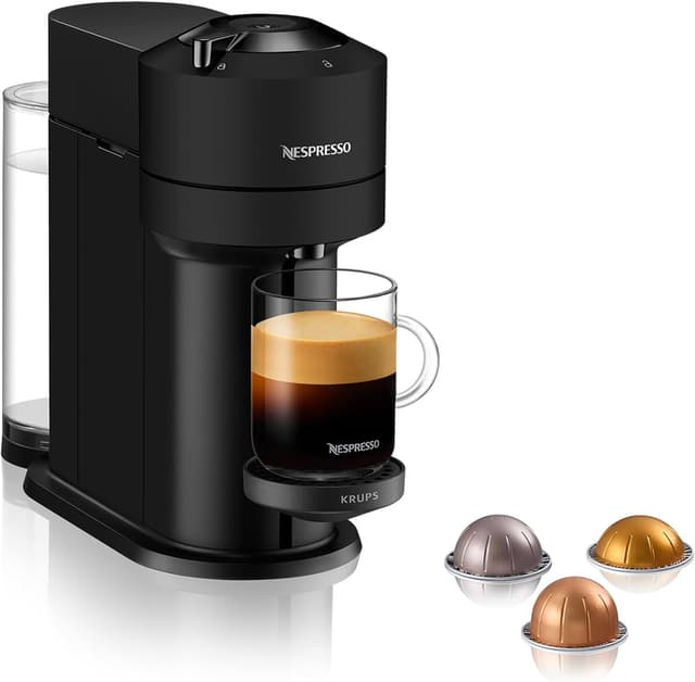 Detalle de Nespresso Vertuo Next pod machine, 12 welcome pods