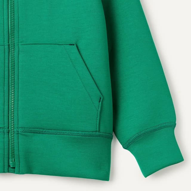 Detalle de Amazon Essentials Boy’s Active Sweat Relaxed-Fit Full Zip Hoodie