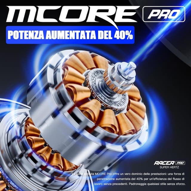 Detalle de Mast Racer Pro Kit macchina per tatuaggi senza fili con 20 aghi, 2 batterie e inchiostro nero