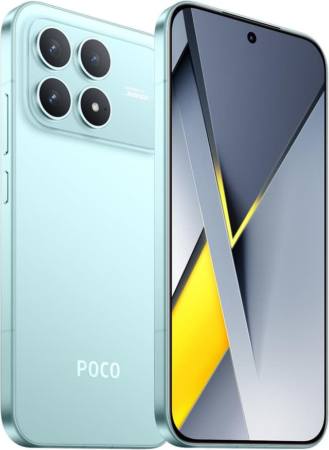 Detalle de Xiaomi POCO F8 Pro (12+512 Go) : smartphone AMOLED 6,59" 120 Hz, triple caméra 50 MP et audio signé Bose