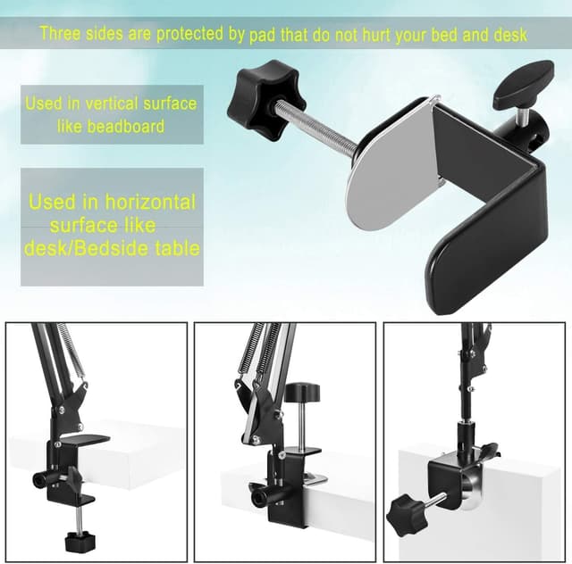 Thumbnail 4 de Bedside tablet stand with 360° rotate arm