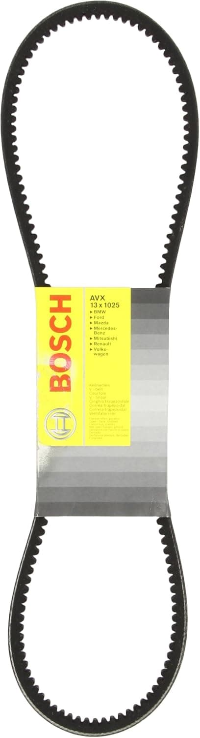 Detalle de Courroie trapézoïdale Bosch 13X1025 (1987947618) pour entraînements à rainures multiples