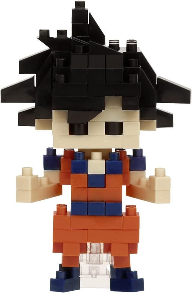 Detalle 2 de Bandai Nanoblock Goku - Miniatura de Dragon Ball Z 🧱