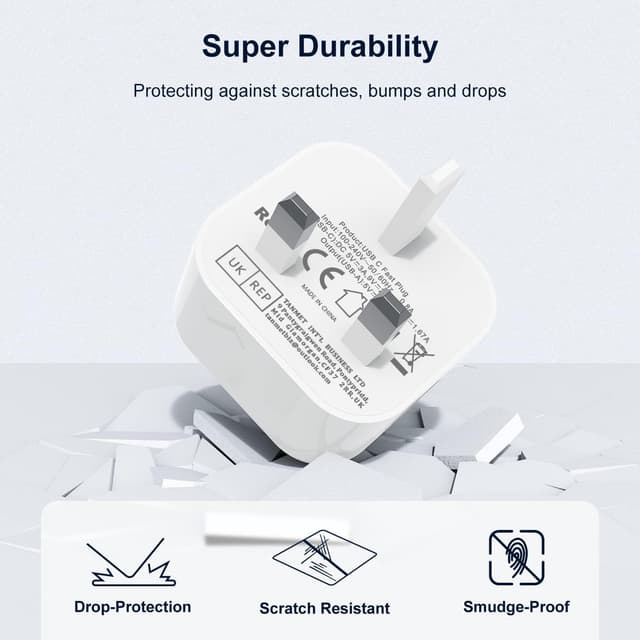 Thumbnail 6 de 40W USB C 4‑Port Charger Plug (2 Pack)