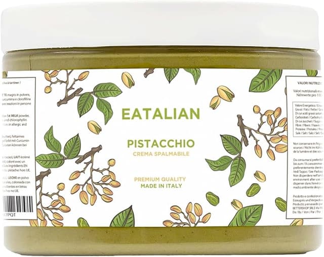 Imagen de EATALIAN by AMZ BETTER Crema de Pistacho 🍫 500g Made in Italy en OfertitasTOP