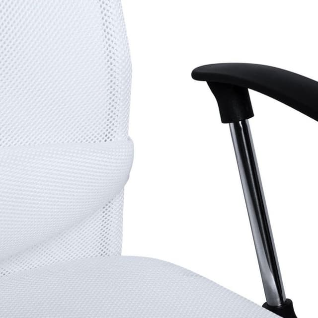 Detalle de Bakus Silla de Oficina blanco 1 asiento ✅