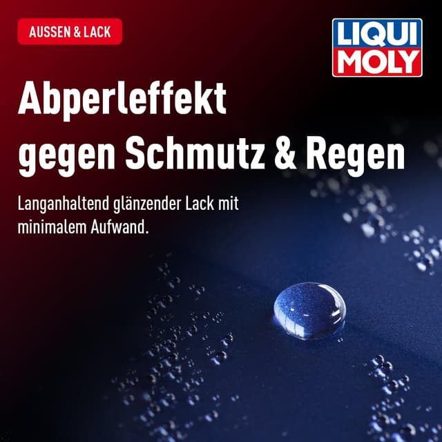 Detalle de LIQUI MOLY Detailer Lackschnellpflege 21611 – Quick Detailer zur Lackversiegelung mit Wasserabperleffekt (500 ml)