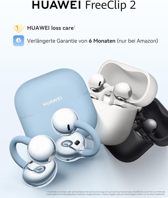 Detalle 2 de HUAWEI FreeClip 2 Kopfhörer 38 Stunden