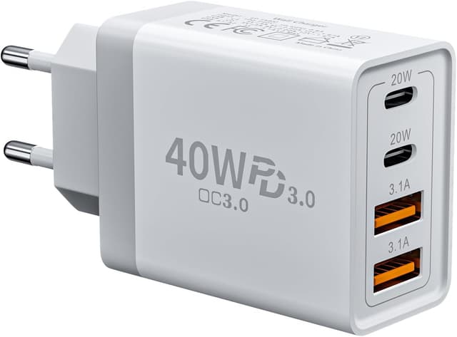 Detalle de Mijun Chargeur USB C 40W 4 Ports