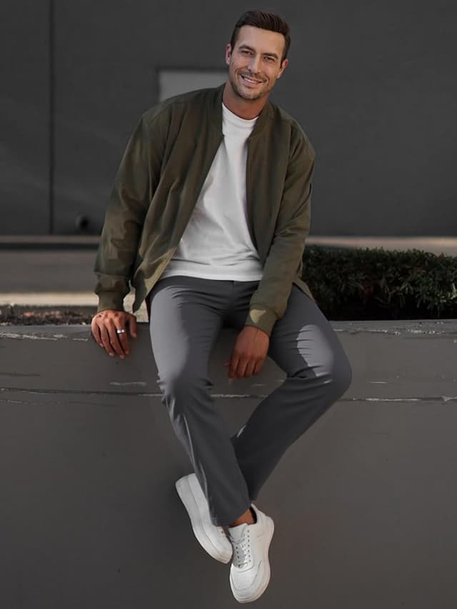 Thumbnail 6 de Herren Chino Hose mit Stretch aus Baumwolle