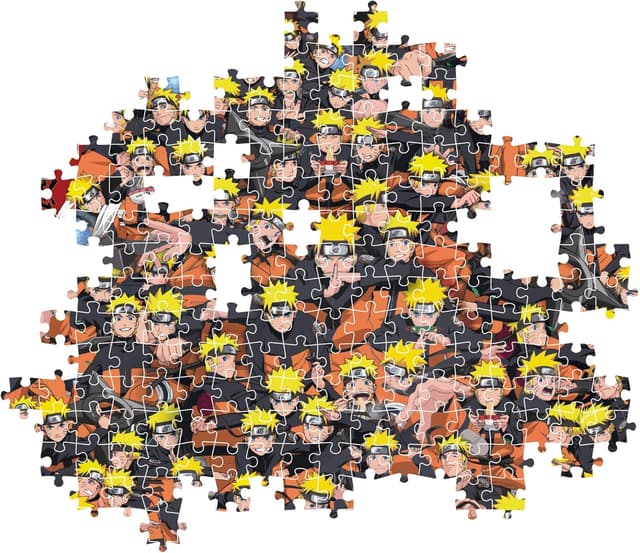 Detalle de Clementoni Puzzle 1000 pezzi Naruto (Special Series) con poster, scatola compatta 70x50 cm