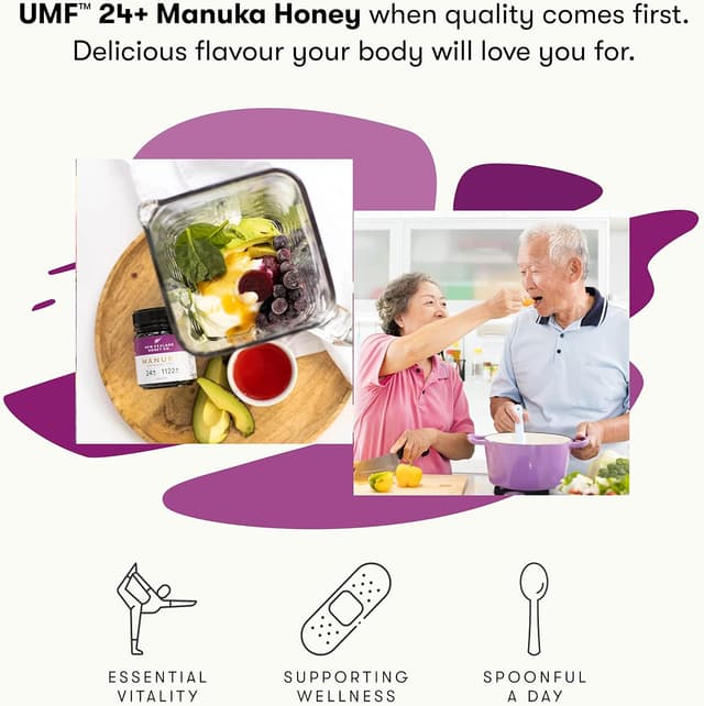 Thumbnail 5 de New Zealand Honey Co. Miel de Manuka MGO 1122+ 🍯 250g