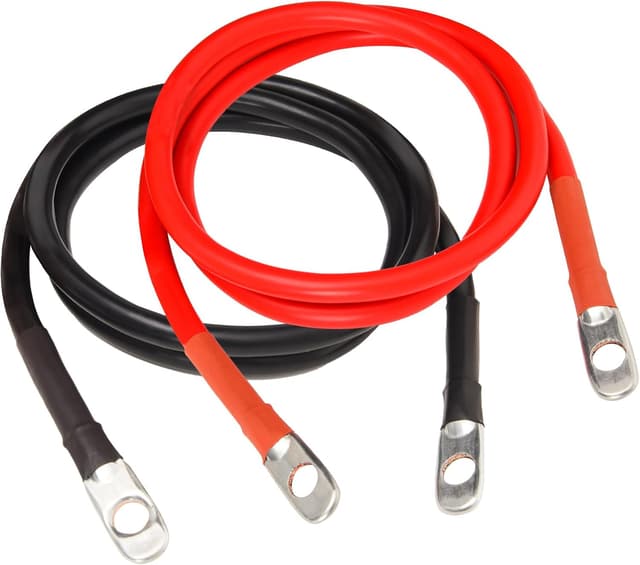 Detalle de TOPDC 4 AWG Battery Cable 36-Inch Inverter Cables