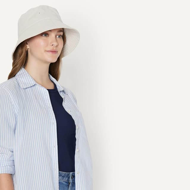 Detalle de Amazon Essentials Women’s Washed Cotton Bucket Hat