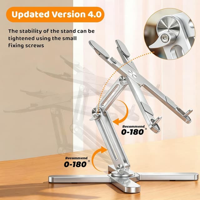 Detalle 2 de Moallia Laptop Stand 16-inch Rotating Base