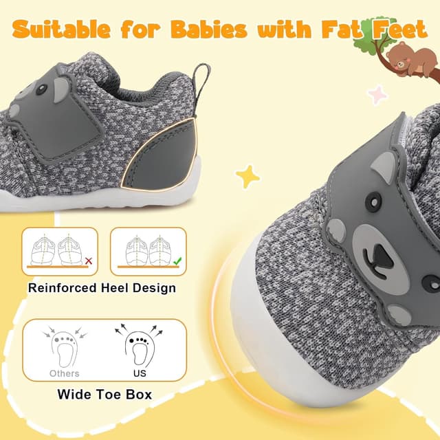 Thumbnail 2 de JOINFREE Baby Walking Shoes for First Steps