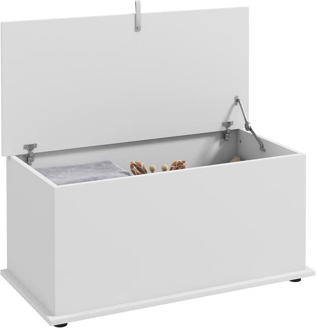 Detalle de HOMCOM Banc Coffre de rangement 80 x 40