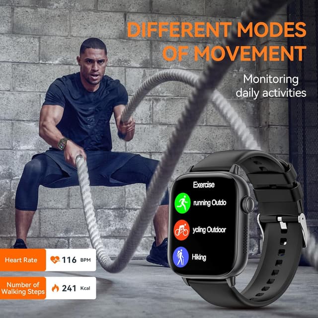 Thumbnail 5 de Mingdaln 4G Smartwatch 1.92" TFT screen