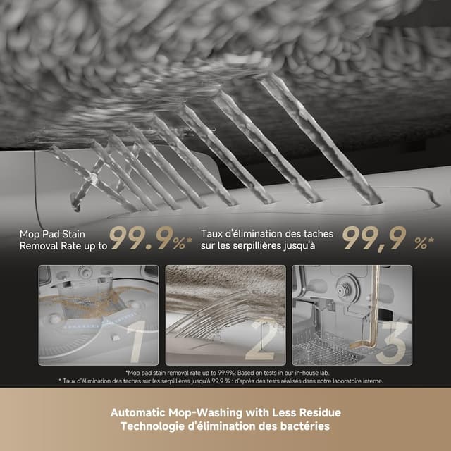 Detalle 2 de Dreame X50 Ultra robot vacuum 20,000Pa