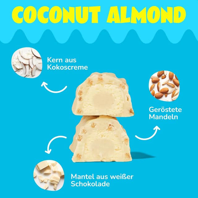 Detalle 1 de ahead Protein Riegel Coconut Almond 11g Protein