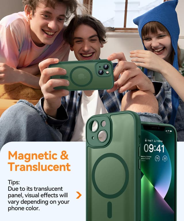 Detalle de CANSHN Magnetic iPhone 13 Case 6.1in