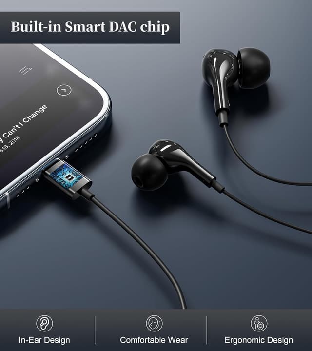 Detalle 2 de Samsung Galaxy S24 USB C headphones with mic