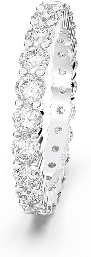 Detalle 2 de Swarovski Anillo Matrix Vittore Talla redonda, blanco 💍