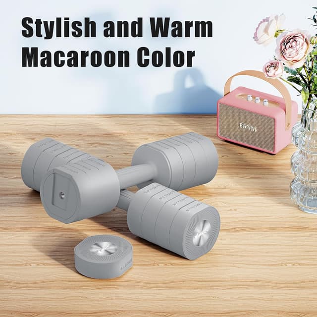 Thumbnail 6 de MERACH Adjustable Dumbbell Set (2 adjustable weights, 1–4 kg range) for home strength training