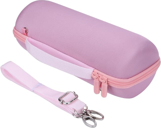 Detalle de Lebakort Hard Case for JBL Charge 5 / Charge 4 (Pink waterproof Bluetooth speaker case)