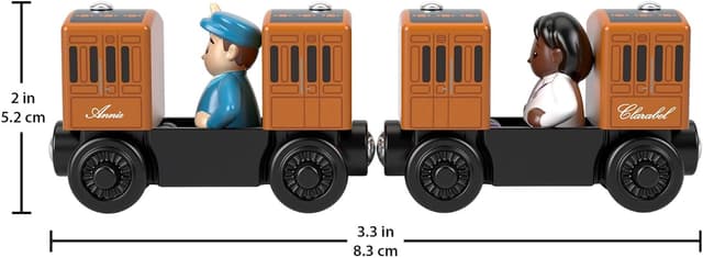 Detalle 2 de Thomas & Friends Annie e Clarabel 900