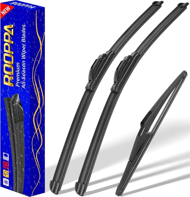 Detalle de Nissan Rogue 2014–2023 wiper blades 26,17,12 in