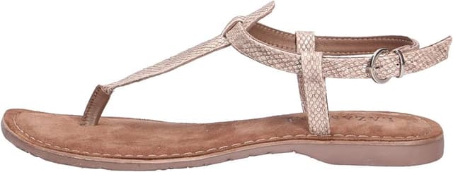 Detalle 2 de Panama Jack Sulia Shine Sandalia dorada 38, 4,50 cm