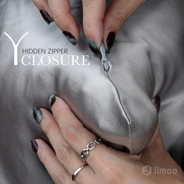 Thumbnail 4 de 100% Mulberry Silk Pillowcase 22 Momme, 2-Pack