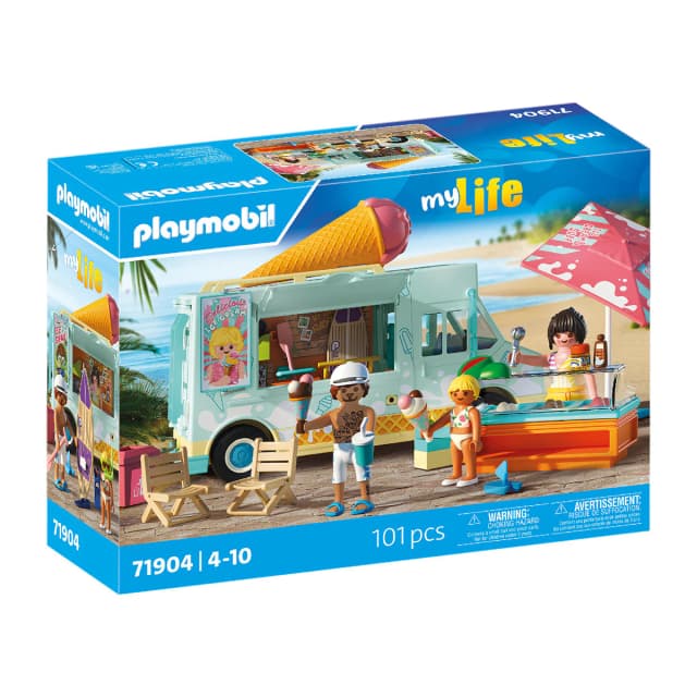Imagen de Playmobil Camión de helados con tienda de surf 🚂 en OfertitasTOP