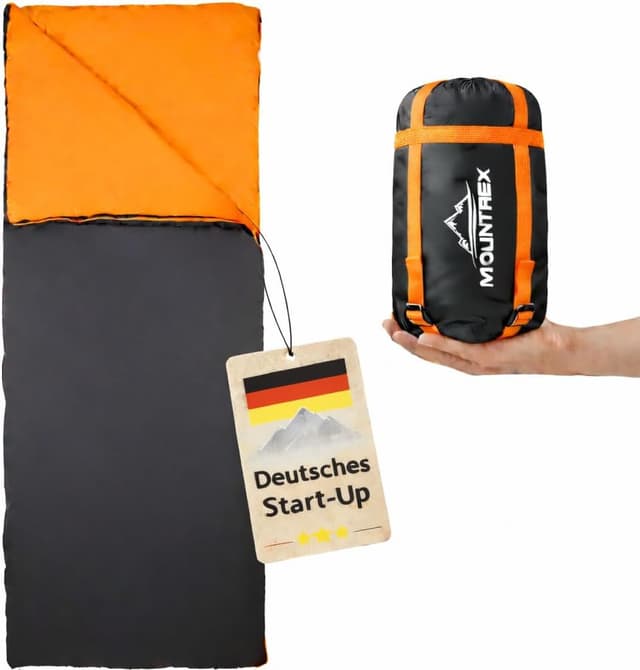 Detalle de MOUNTREX Schlafsack 200 x 75 cm ultraleicht