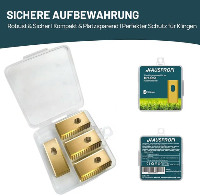 Thumbnail 6 de HAUSPROFI HAUSPROFI 64x Titan Ersatzklingen
