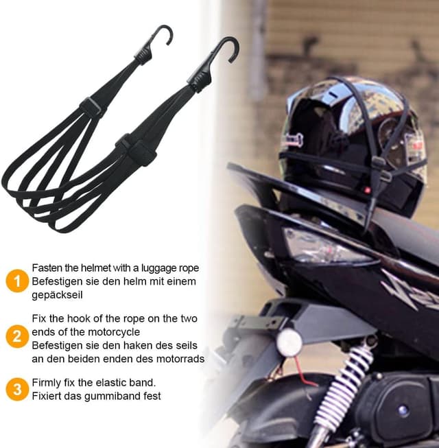 Thumbnail 4 de URAQT Gepäckspanngurt Elastisch 2er Set