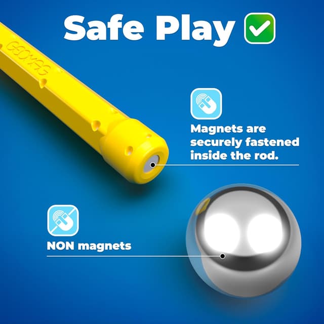 Detalle de Geomag Classic Confetti – magnetisches Konstruktionsspielzeug mit 114 Teilen