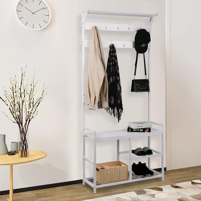 Thumbnail 6 de Leader Accessories Hallway Coat Stand 33" white