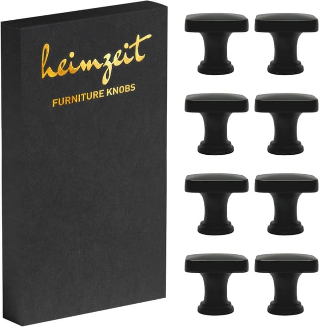 Detalle de heimzeit Tiradores Cube y Cómodas 8 piezas