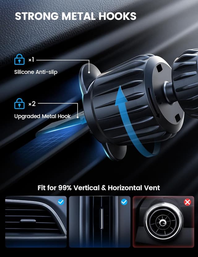 Thumbnail 5 de Lamicall N55 MagSafe Car Charger 15W