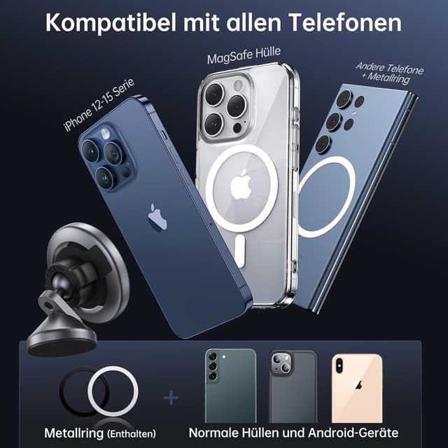 Thumbnail 6 de SYNCWIRE MagSafe Kfz-Halterung 360°