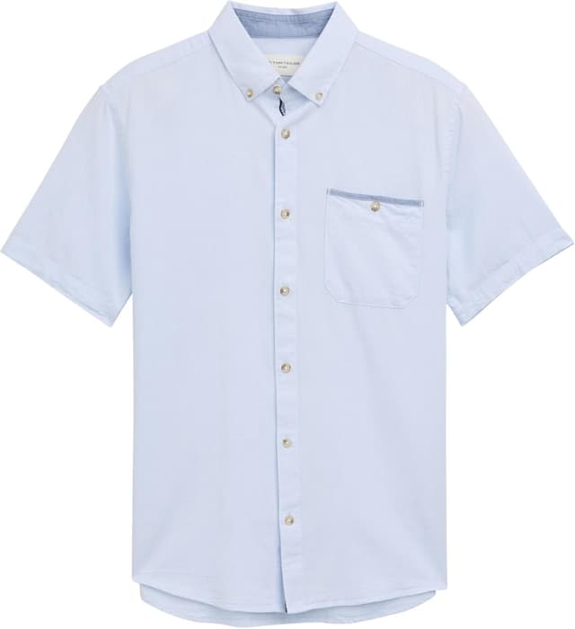 Detalle de Tom Tailor 1046086 camicia da uomo a maniche lunghe