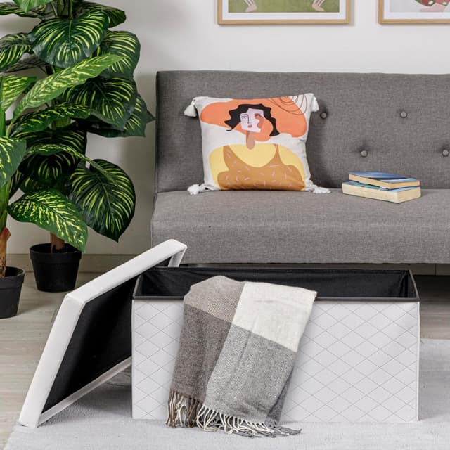 Thumbnail 4 de Baroni Home Cassapanca pieghevole 76x38x38