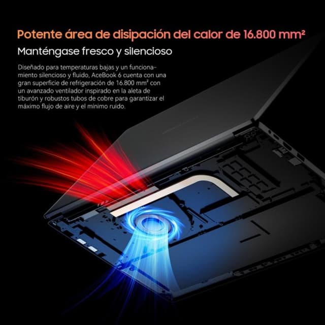 Detalle de Blackview AceBook 6 portátil de 15,6 inches