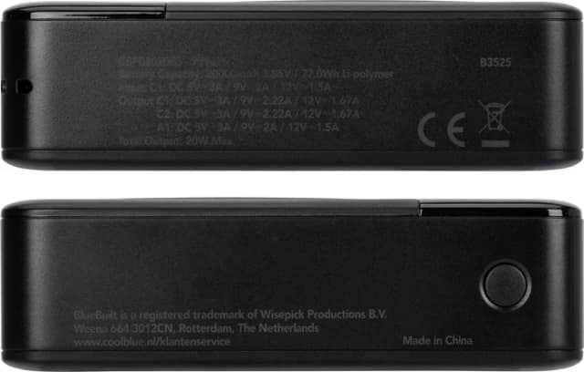 Thumbnail 7 de BlueBuilt Powerbank 20.000 mAh mit Schnellladung