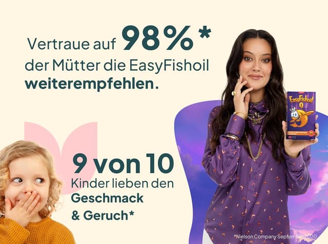 Thumbnail 6 de EasyFishoil Omega 3 Jelly für Kinder (30 Tage) mit Cholin und B-Vitaminen